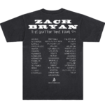 One of These Days x Zach Bryan Border Tour T-shirt