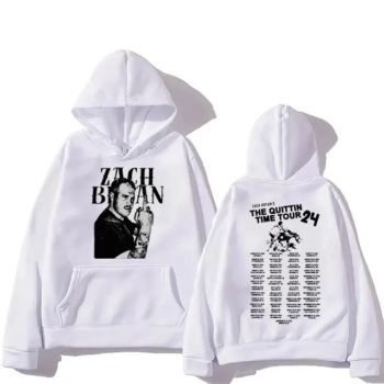 Vintage Zach Bryan The Quittin Time Tour Hoodie