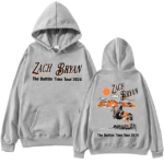 Zach Bryan The Quittin Time Tour Hooded Sweatshirt