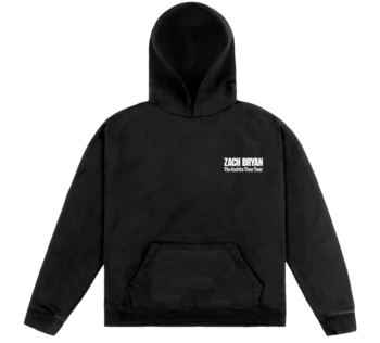 ZB Cowboy Hat Black Hoodie