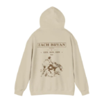Zach Bryan Signature Pale Silver Hoodie