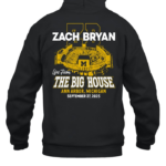Zach Bryan The Big House Black Hoodie