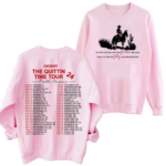 The Quittin Time Tour Crewneck Oversized Sweatshirt