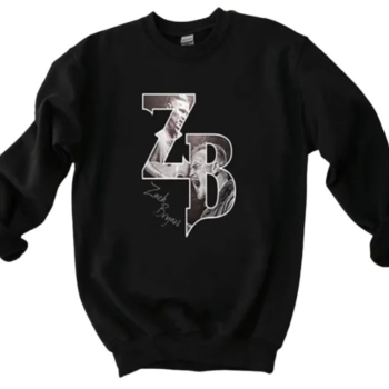 Zach Bryan Merch Black Sweatshirt