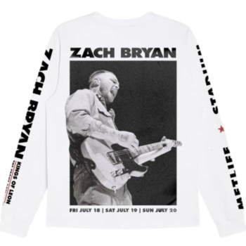Zach Bryan MetLife Long Sleeve Shirt