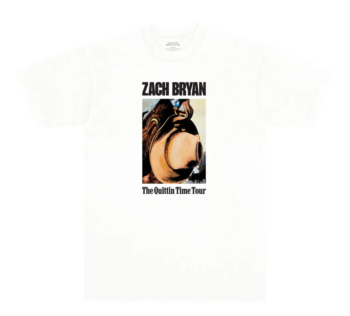 ZB Cowboy White Tee