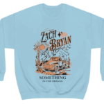 Zach Bryan Something In The Orange Crewneck