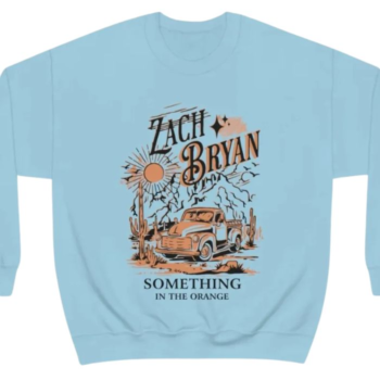 Zach Bryan Something In The Orange Crewneck