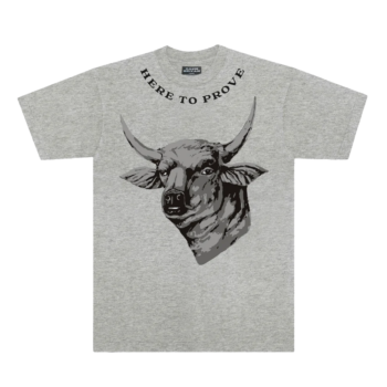 Here To Prove Grey Tee