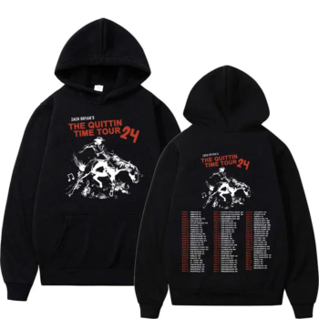 The Quittin Time Tour Print Hoodie