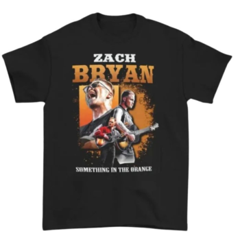 Zach Bryan Something in the Orange Black Tee