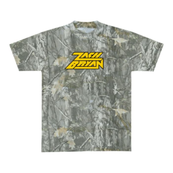 Zach Bryan Tour Logo Camo Tee