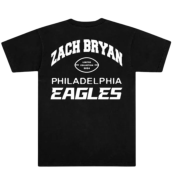 Zach Bryan x Eagles Black Tee