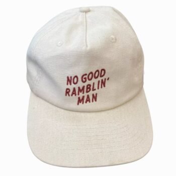 Zach Bryan White No Good Ramblin Man Hat