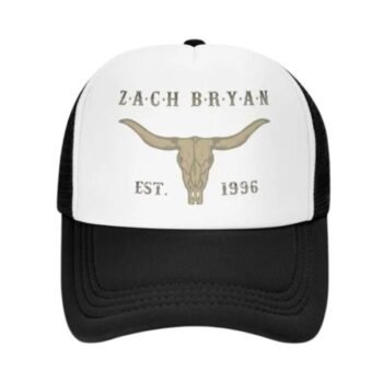 Zach Bryan Hat Bullhead Trucker