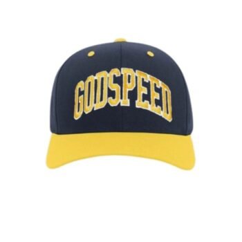 Zach Bryan Godspeed Hat Navy And Yellow